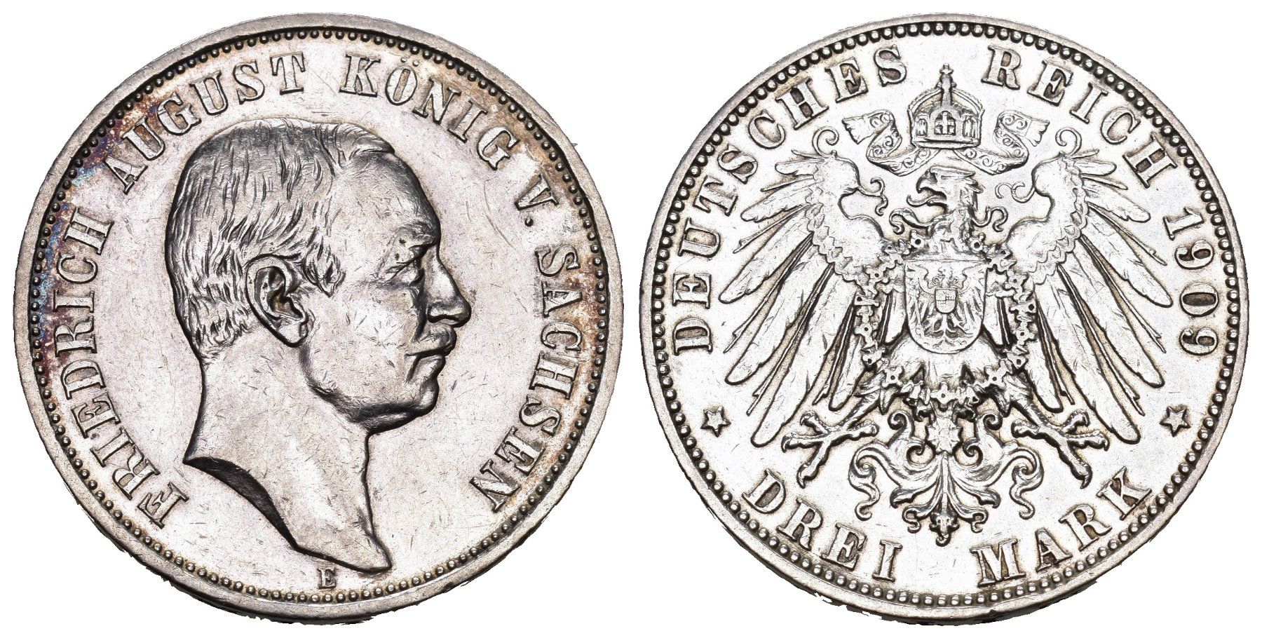 Alle Münzen: Sachsen 1903 – Gebraucht aus Bern von numismatictops