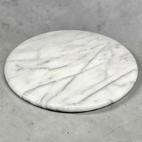 Plateau tournant en marbre véritable