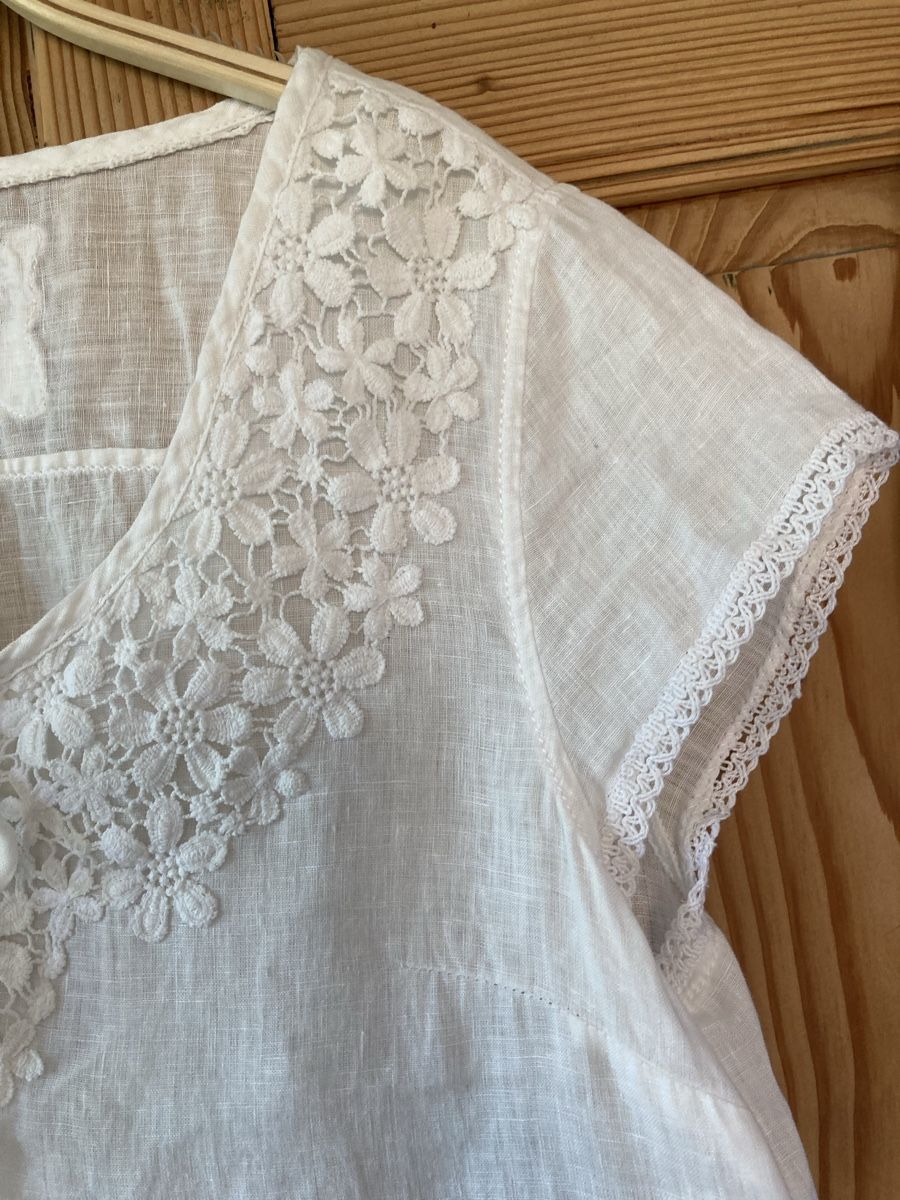 Blusen: Weisse Leinenbluse 40 – Gebraucht aus Schaffhausen von christamawe 2
