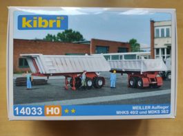 Meiller Auflieger 2x, Bausatz von Kibri H0, Fabrikneu