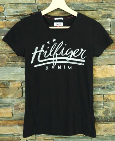 T-Shirt Gr. S Tommy Hilfiger Denim schwarz