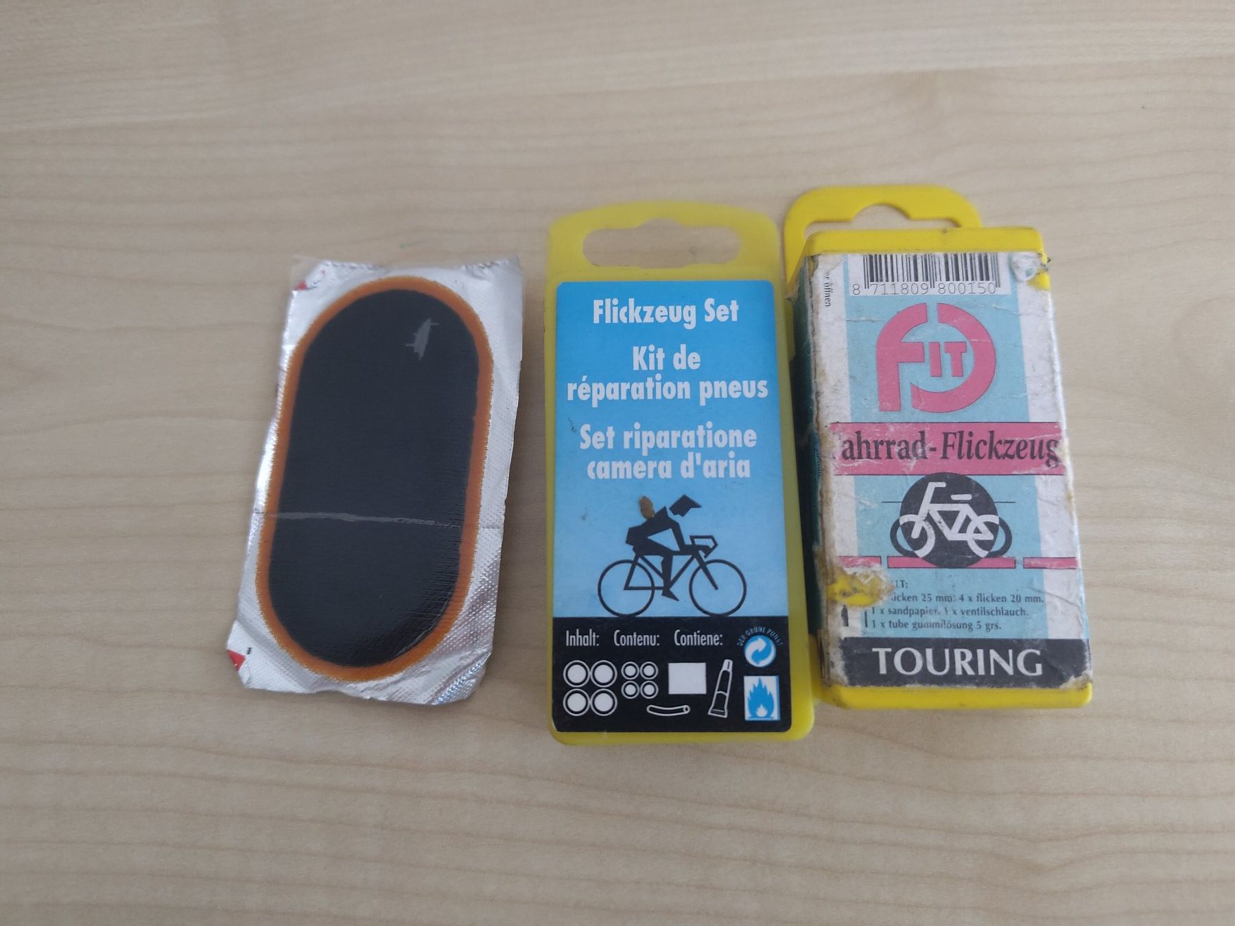 Ersatzteile: Fahrrad Flickzeug Set – Gebraucht aus Wangen SZ von scherpa1