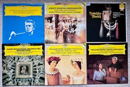 6 LPs Set DGG KARAJAN BEETHOVEN TCHAIKOVSKY - VINYL TOP