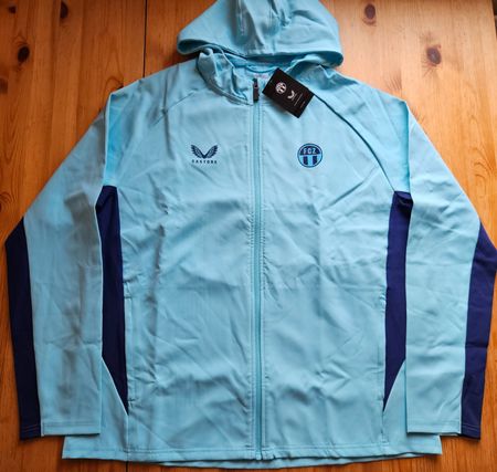 FC Zürich Jacke NEU Castore Grösse XXL FCZ Hoodie Fussball