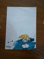 1x A6 Diddlblatt selten