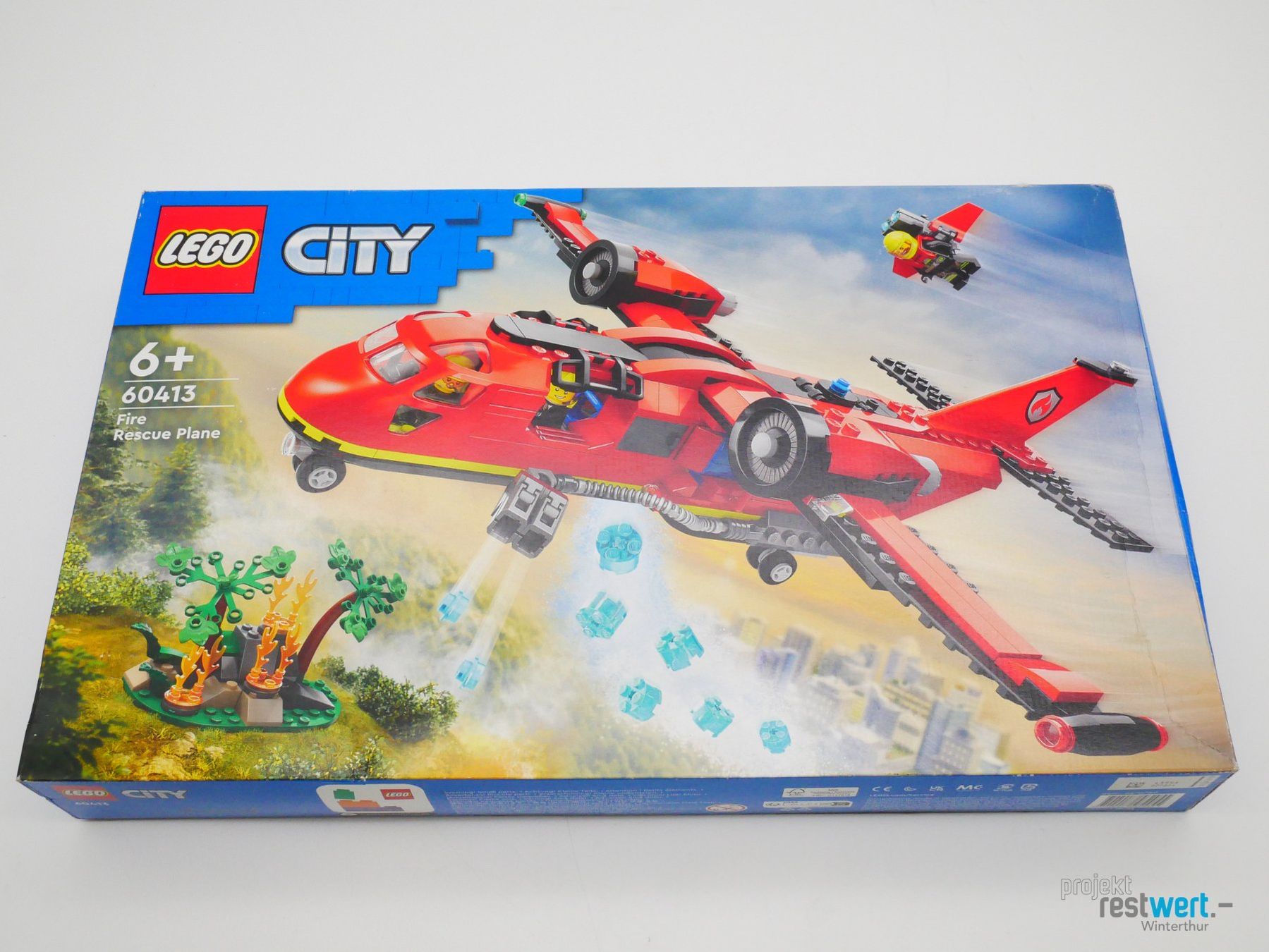Lego Giocattoli: LEGO CITY Löschflugzeug 60413 – Nuovo (secondo la descrizione) da Winterthur venduto da Restwert_Winterthur 4