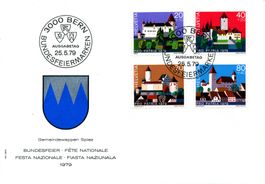 Ersttagscouvert, Ersttagsbrief, Pro Patria 1979