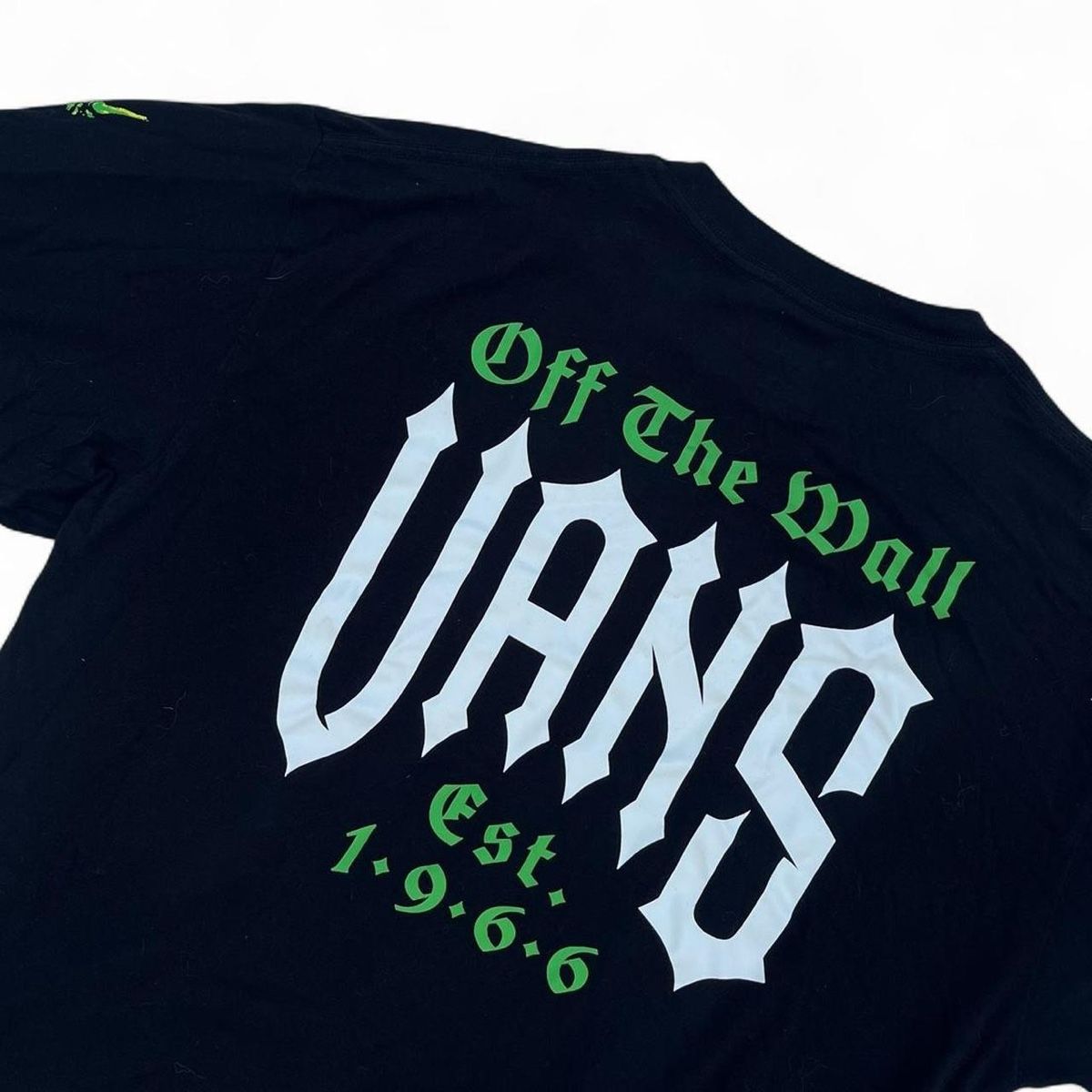 Vans T-shirt: Vans Skater Longsleeve Arm+Backprint Black – Usato da Riehen venduto da art_c76v 1