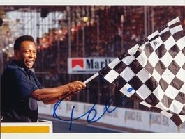 Pelé 1940-2022 Autogramm signiert Foto 20x25cm