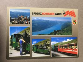 AK Brienzer Rothorn Bahn mehrbildrig mit Brienzersee