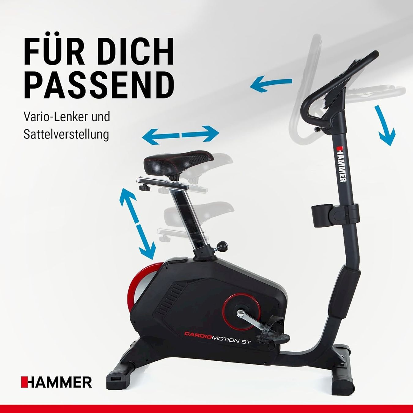 Hometrainer: Hammer Cardio Motion BT Ergometer – Neu und originalverpackt aus Bottighofen von zaap 8