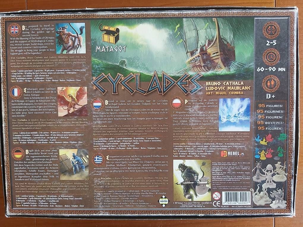 Giochi: Jeu de société Cyclades – Usato da Martigny venduto da Baldur333 1