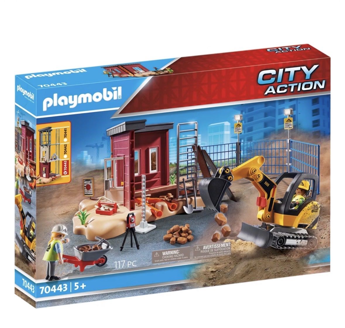 Playmobil Giocattoli: Playmobil Mini-Bagger mit Bauteil 70443 – Usato da Muri AG venduto da Michael_Kueng