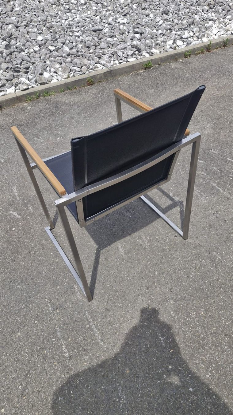 Sedie: 8 Chaises en acier Inox – Nuovo (secondo la descrizione) da Muraz (Collombey) venduto da Kadoc46 1