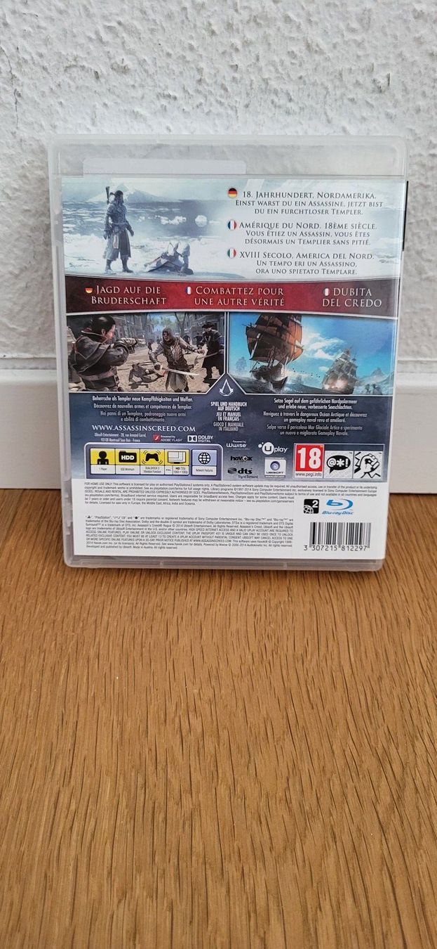 Sony Spiele: PS 3 - Assassins Creed Rogue – Gebraucht aus Münsingen von DigitaleSpielecke 1