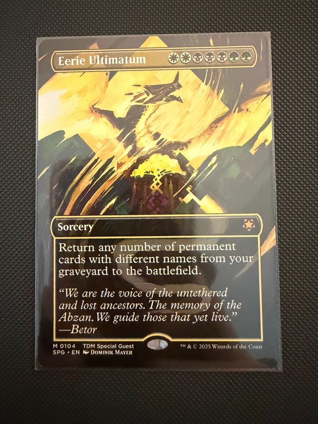 Magic The Gathering Sammelbilder & Trading cards: Eerie Ultimatum – Gebraucht aus Ulisbach von joelsj