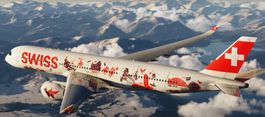 Diamond Painting SWISS International Air Lines Airbus A350