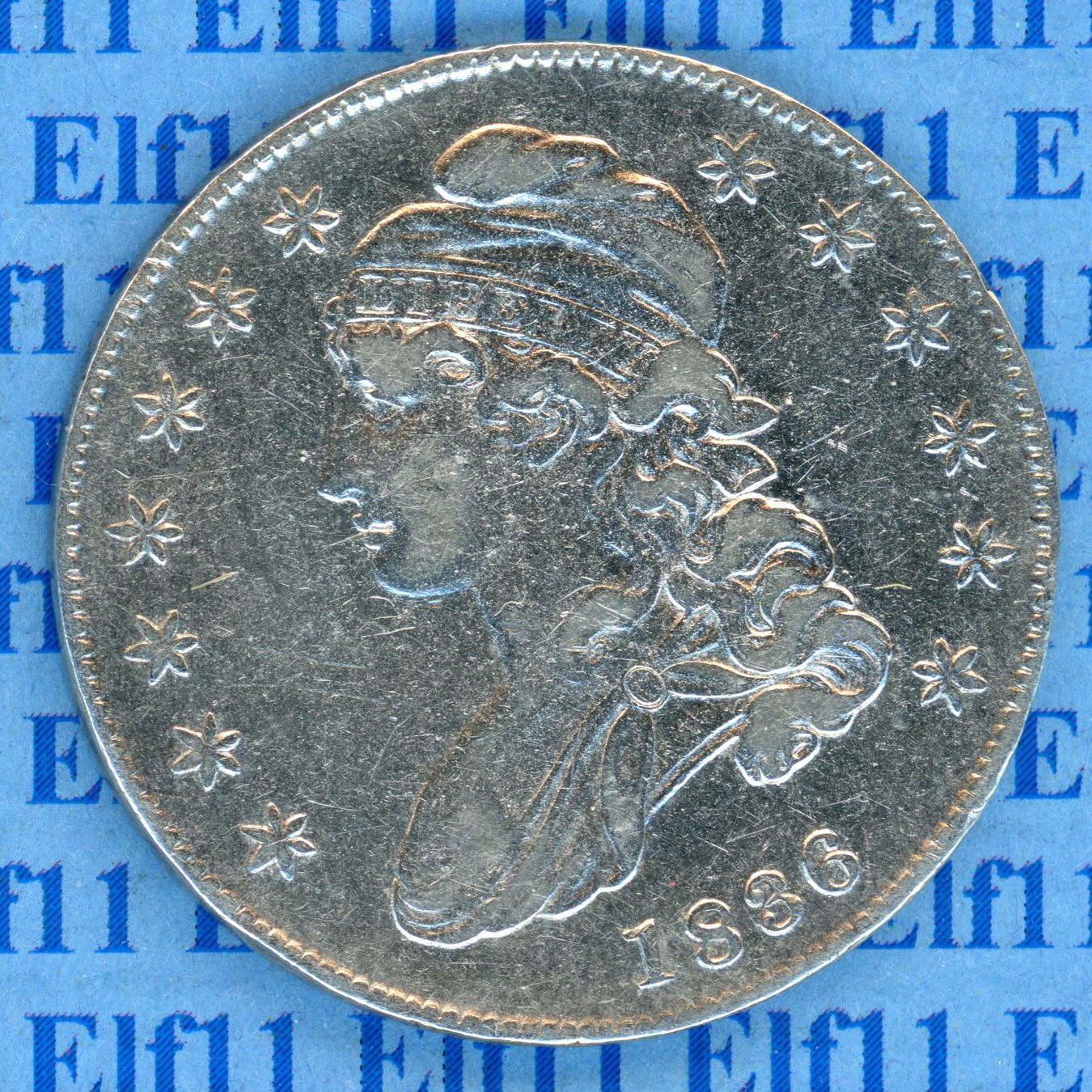 Alle Münzen: USD___0.50 1836 ss-vz 1/2 Dollar – Gebraucht aus Widnau von Elf11