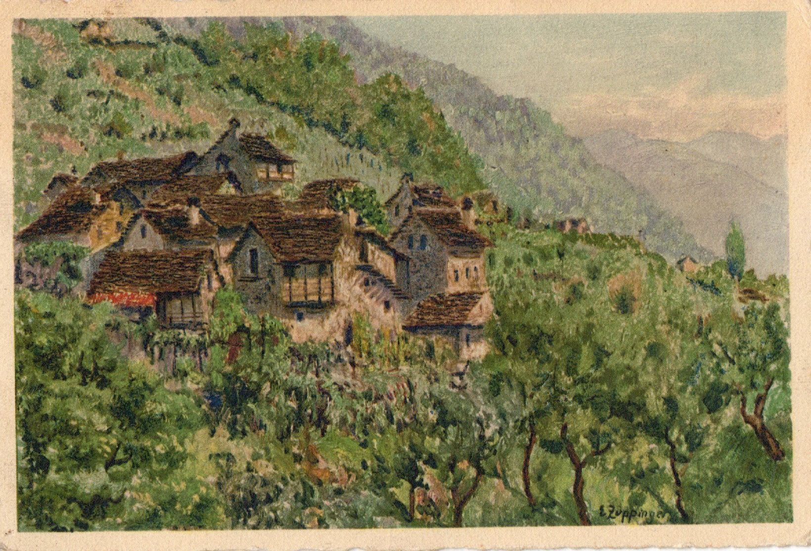 Cartoline postali: Piandescio presso Locarno – Usato da Melano venduto da pisonsdro