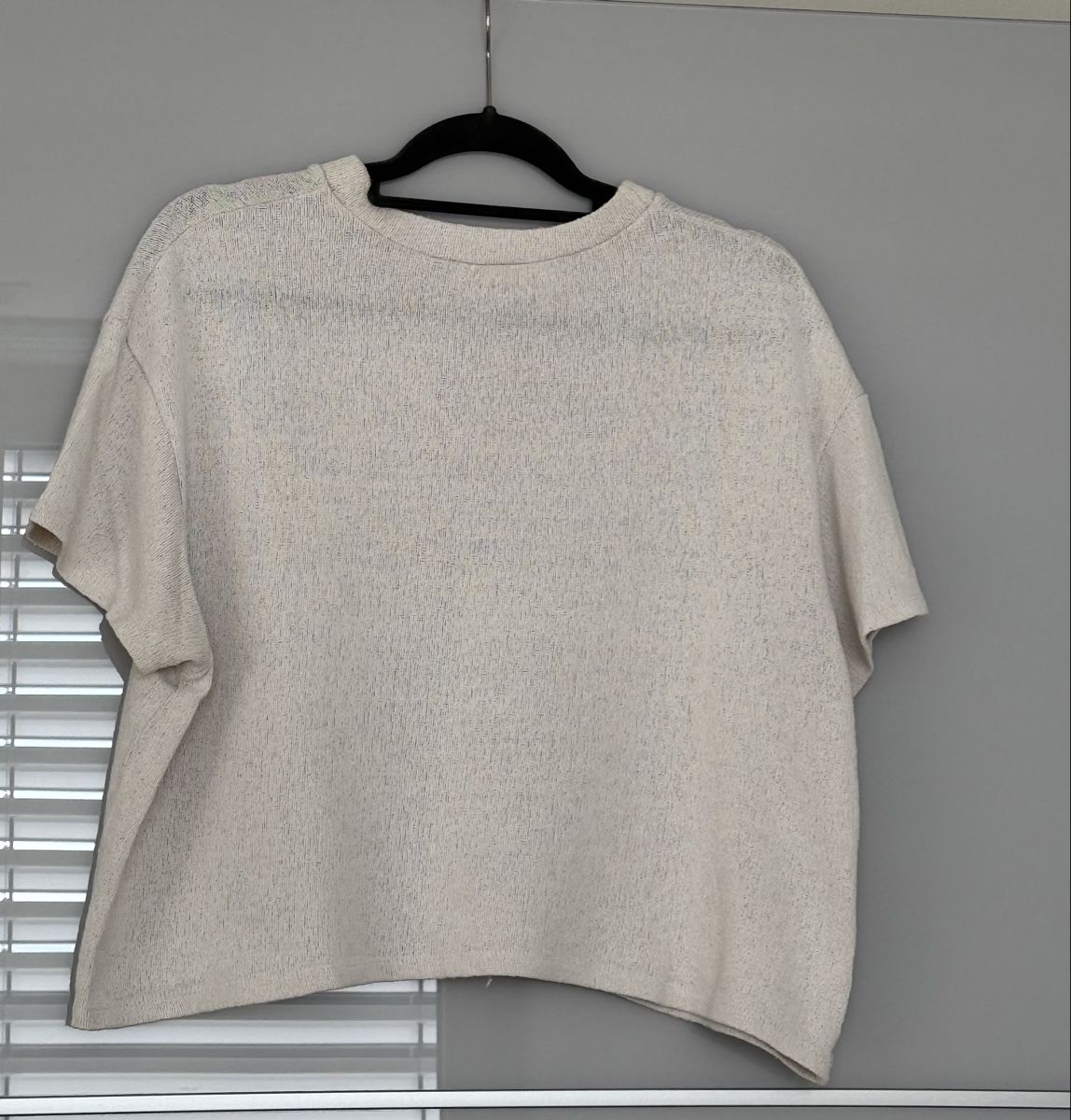 Mango T-Shirts: MANGO, Casual Shirt, Beige, Gr. L – Neu (gemäss Beschreibung) aus Basel von sel_g 1