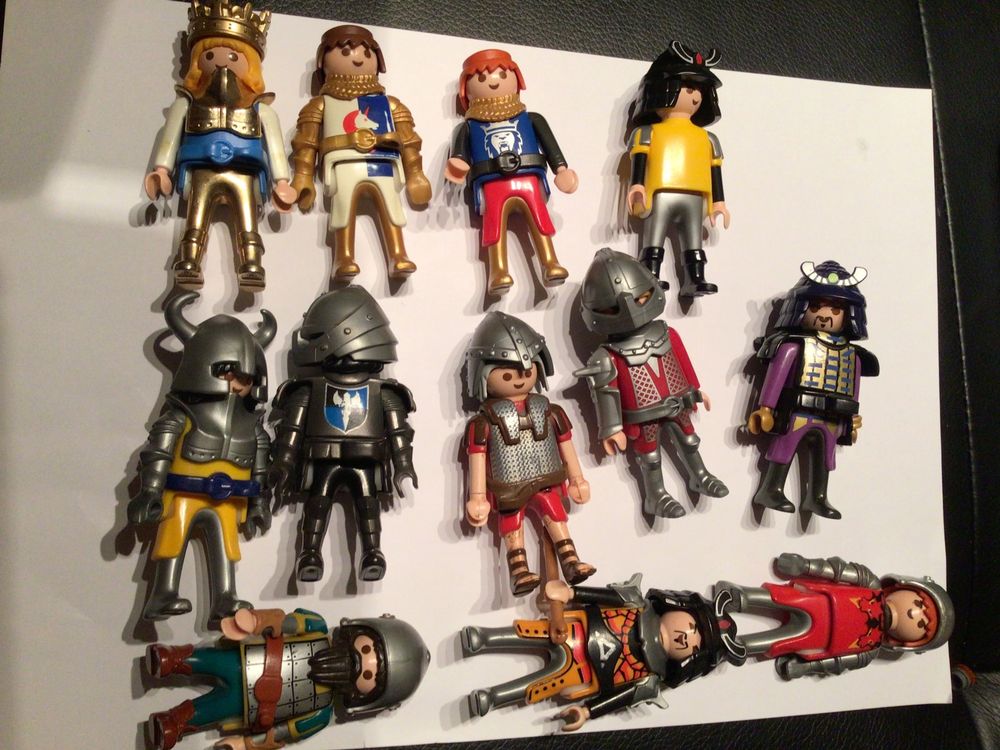 Alte Spezielle Playmobil Figuren Könige und Ritter | Kaufen auf Ricardo