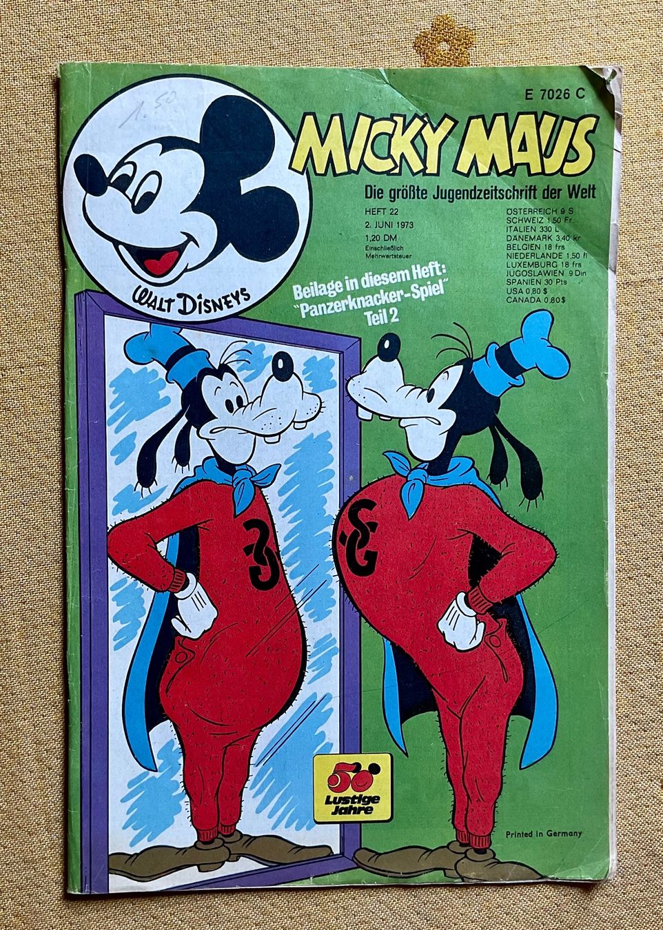 Fumetti: Micky Maus Heft Nr 22 von 1973 – Usato da Endingen venduto da nathan05