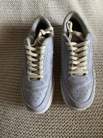 Baskets Nike bleu clair cuir 41