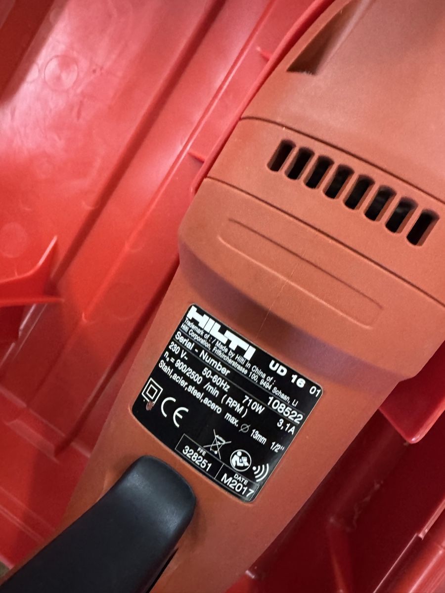 Hilti Trapani: Hilti UD 16 Bohrmaschine – Usato da Urnäsch venduto da Stefanm30 2