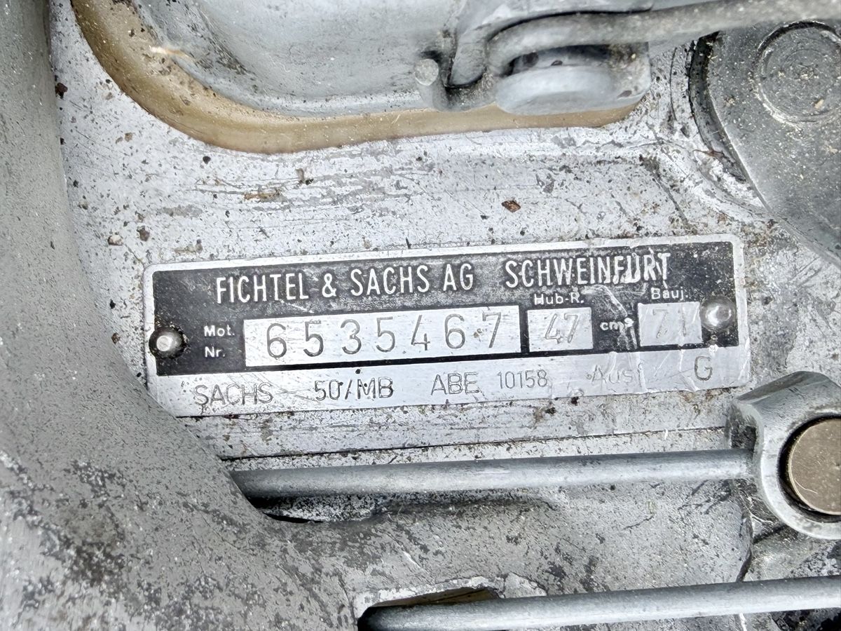 Sachs Moteurs: Sachs 502,  3 Gang HG Motor – Défectueux à Hersiwil par IAKoB 4