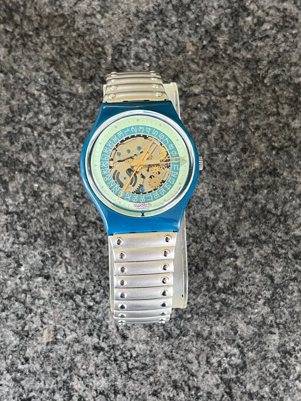 Swatch Orologi: Swatch Gent STEEL LITE GG 403 1992 – Usato da Allschwil venduto da Zermatt 1