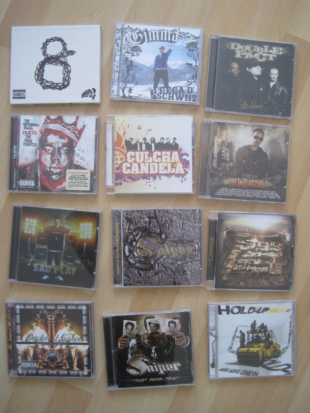 CDs: RAP CD Sammlung  12 CD 's Grosses LOT günstig – Gebraucht aus Gossau SG von Noryflory