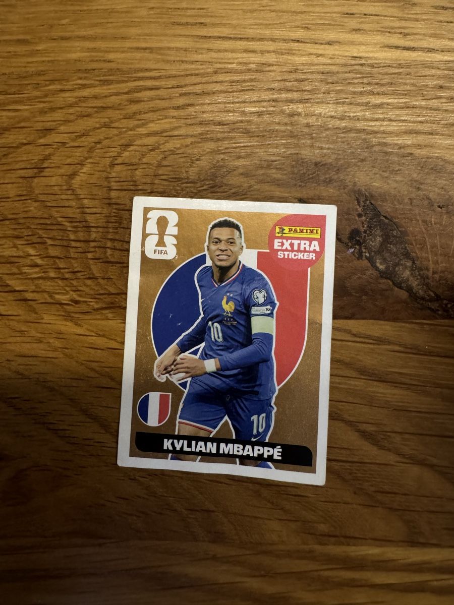 Panini Carte collezionabili: Panini Extra Sticker - Kylian Mbappé – Nuovo (secondo la descrizione) da Oberengstringen venduto da Bepi12