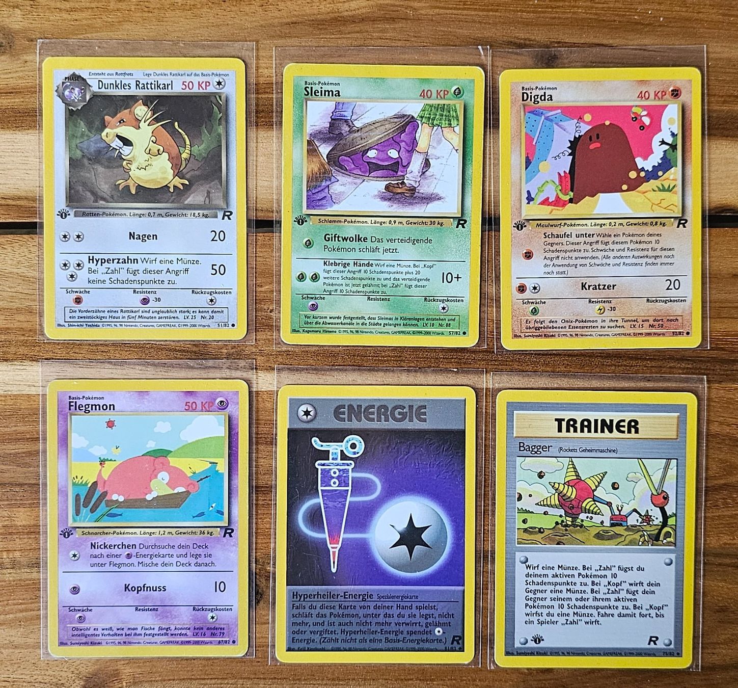 Pokémon Sammelbilder & Trading cards: Pokémon 1 Edition Rocket DE - ab 1,- – Gebraucht aus Alpnach Dorf von FrankyFranks