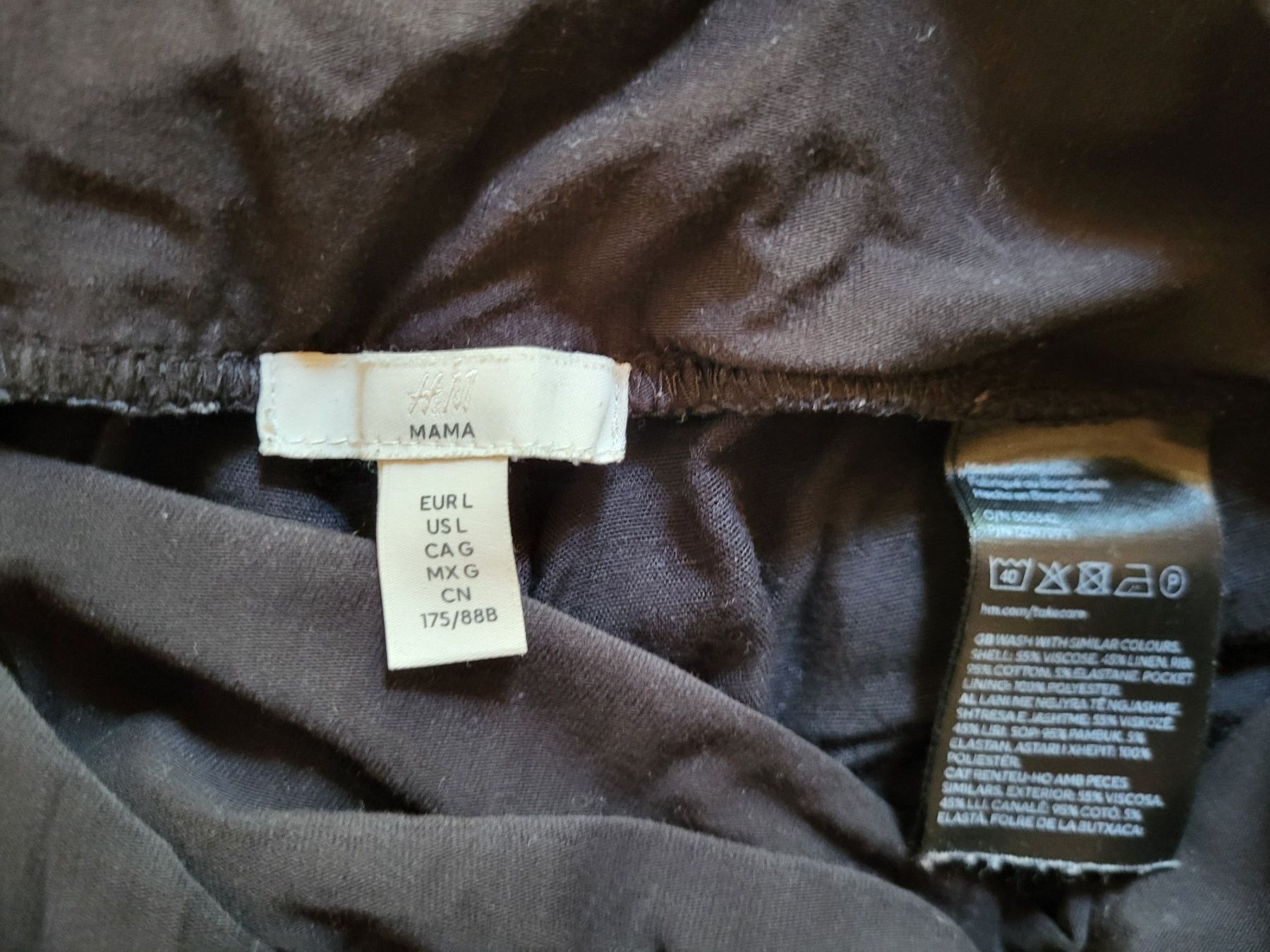 H&M Pantaloni: Zwei Umstandshosen Grösse L – Usato da Winterthur venduto da BOU002 5