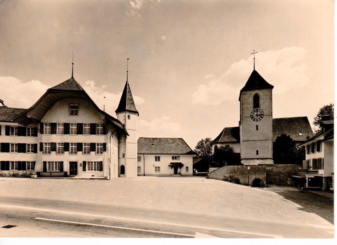 Ansichtskarten: Aarberg BE – Gebraucht aus Wolhusen von Curver9