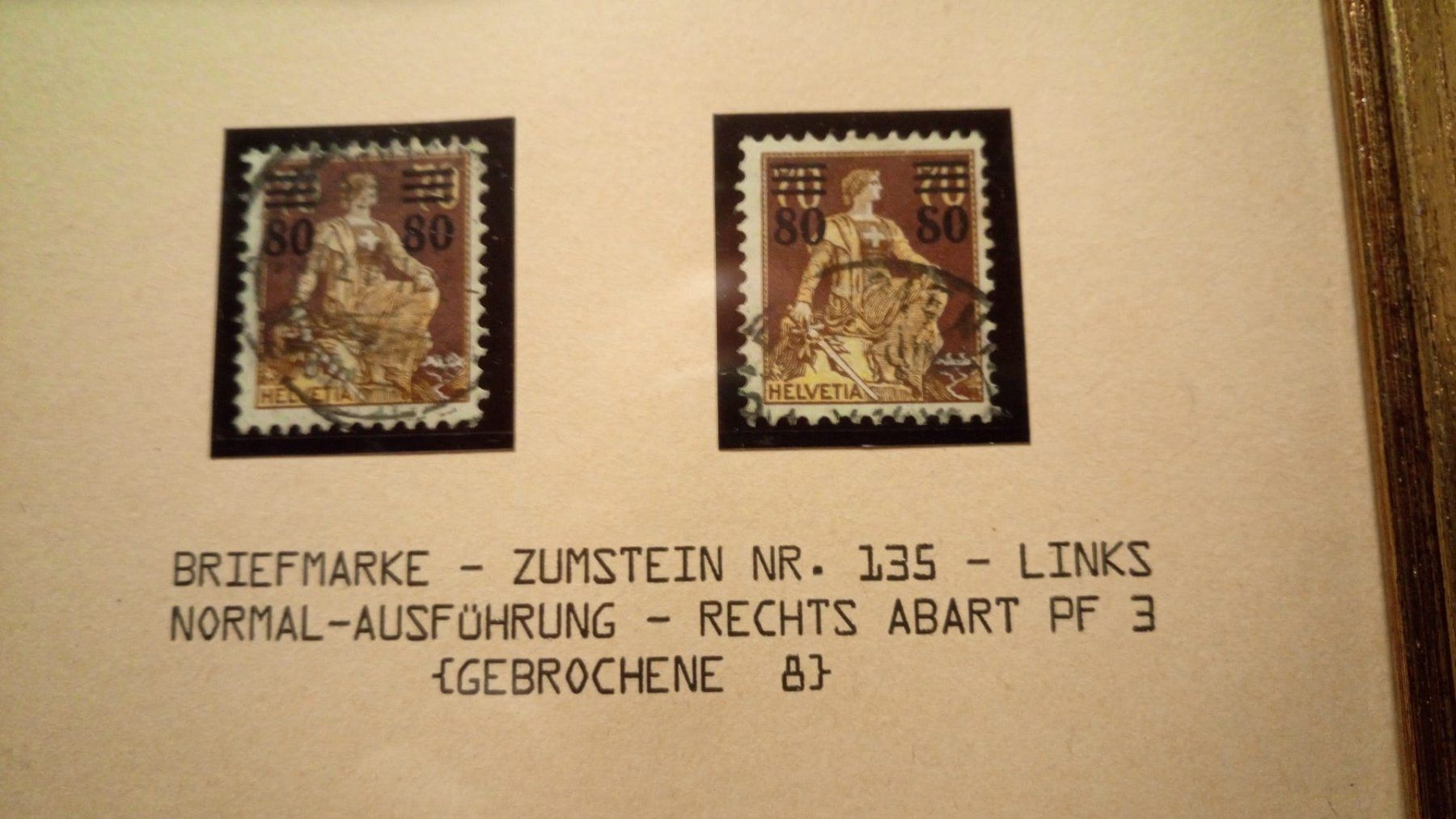Tutti i francobolli: Briefmarken Zumstein Nr. 135 – Usato da Lüsslingen venduto da Wildstar