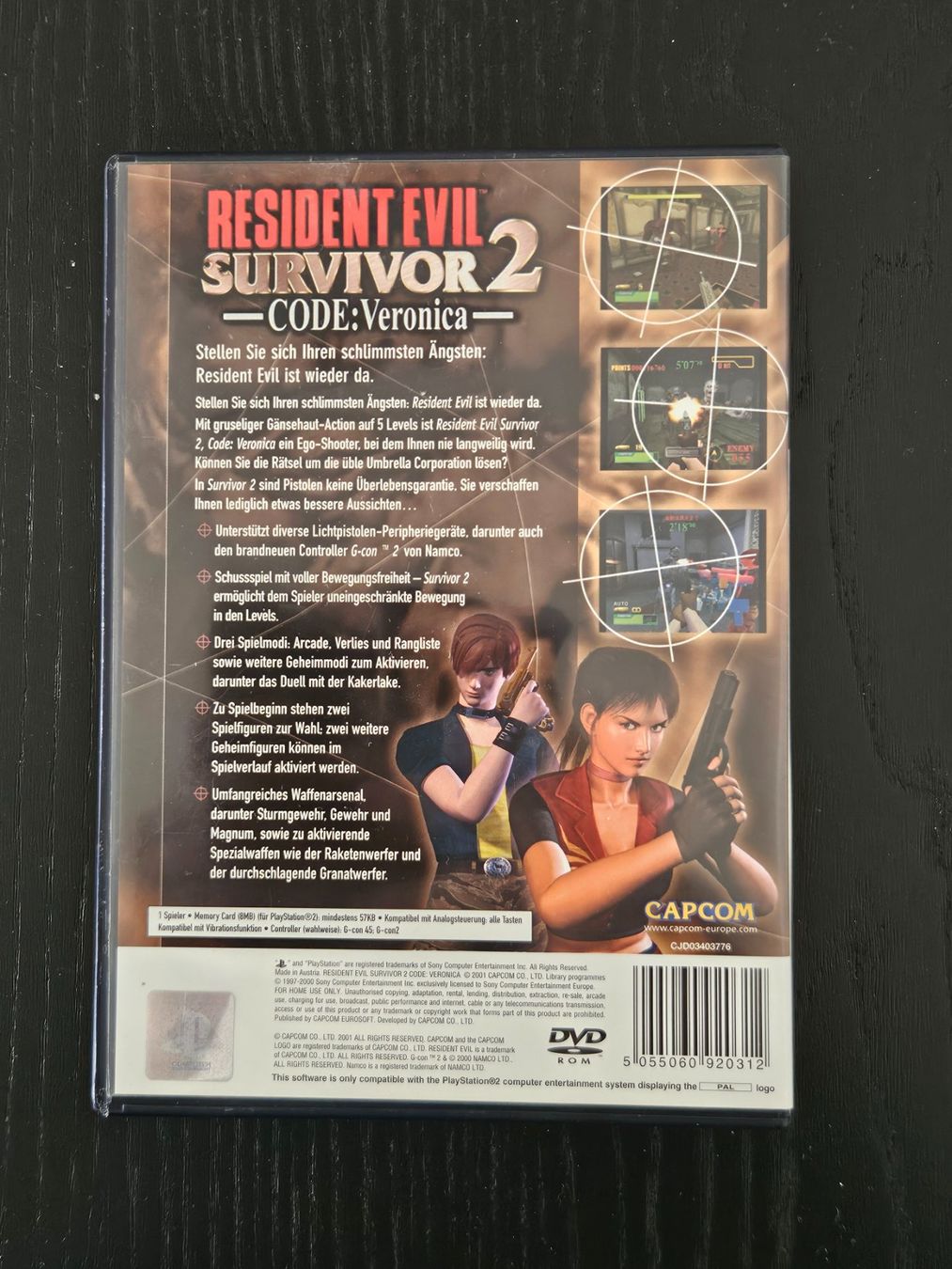 Sony Spiele: Resident Evil Survivor 2 Code Veronica (PS2) – Gebraucht aus Zürich von sodamnme 2