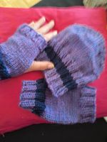Warmes Alpacamützenset 1 size handgestrickt