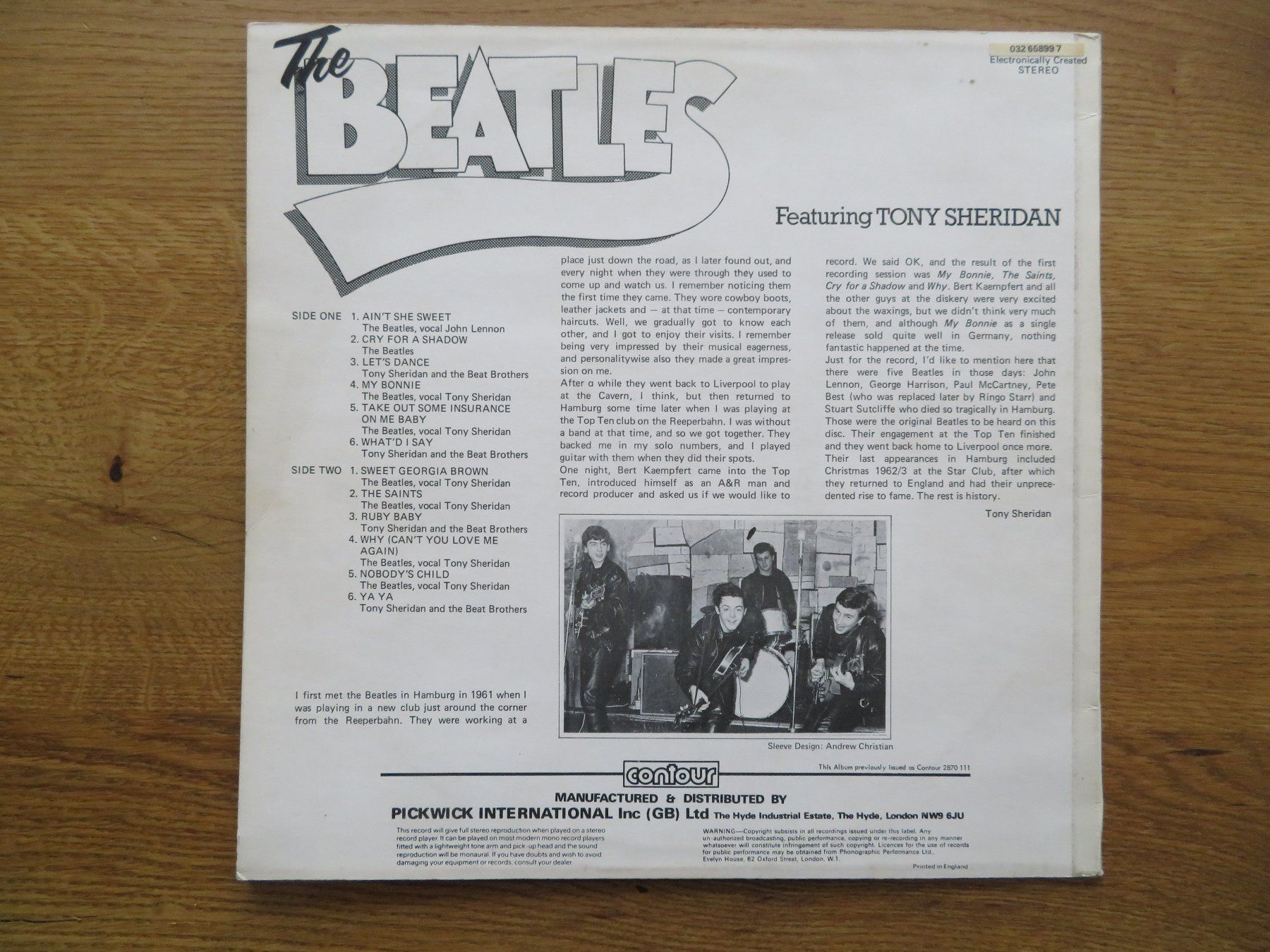 Dischi in vinile: BEATLES  FEATURING TONY SHERIDAN – Nuovo (secondo la descrizione) da Zürich venduto da max_cp5f 1