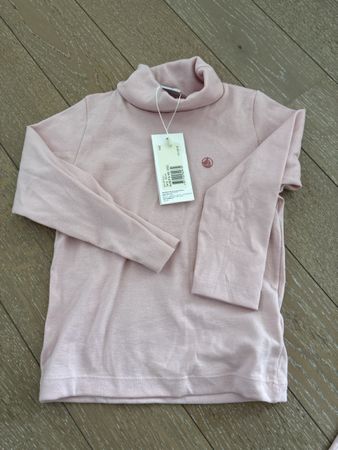 Petit Bateau Turtleneck Pink New With Tags