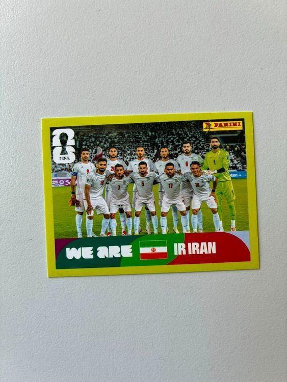 Panini Carte collezionabili: Panini WM 2026 IRN 13 – Nuovo (secondo la descrizione) da Schüpfen venduto da Medina3