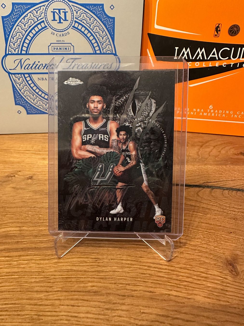 Nba Sammelbilder & Trading cards: Carte basket Dylan Harper Topps Chrome Instinct – Gebraucht aus Vullierens von Gaara04