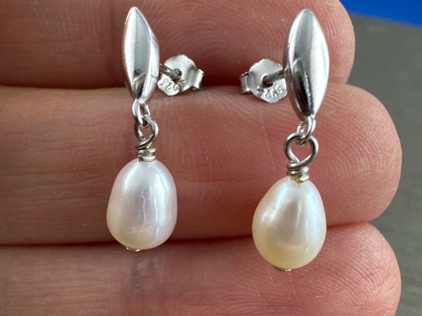 Boucles d'oreille: Ohrstecker 925 Silber – D'occasion à Niederuzwil par leo_8857