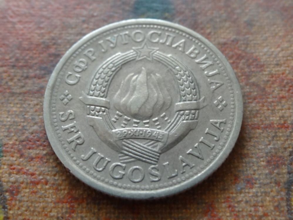 Tutti le monete: YOUGOSLAVIE  1  Dinar  1978 – Usato da Romanel-sur-Lausanne venduto da Swift13 1