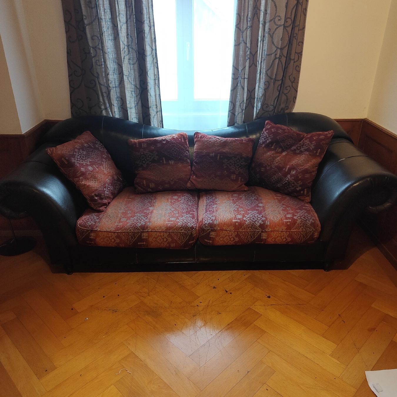 Divani: Canapé cuir marron 3 places – Usato da undervelier venduto da fortuna470
