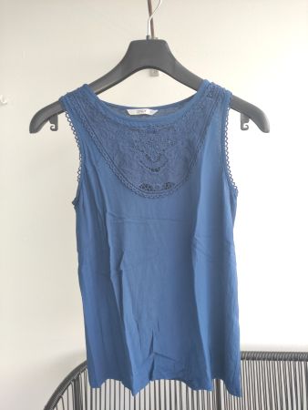 Bluse Top blau Gr. 34 Only
