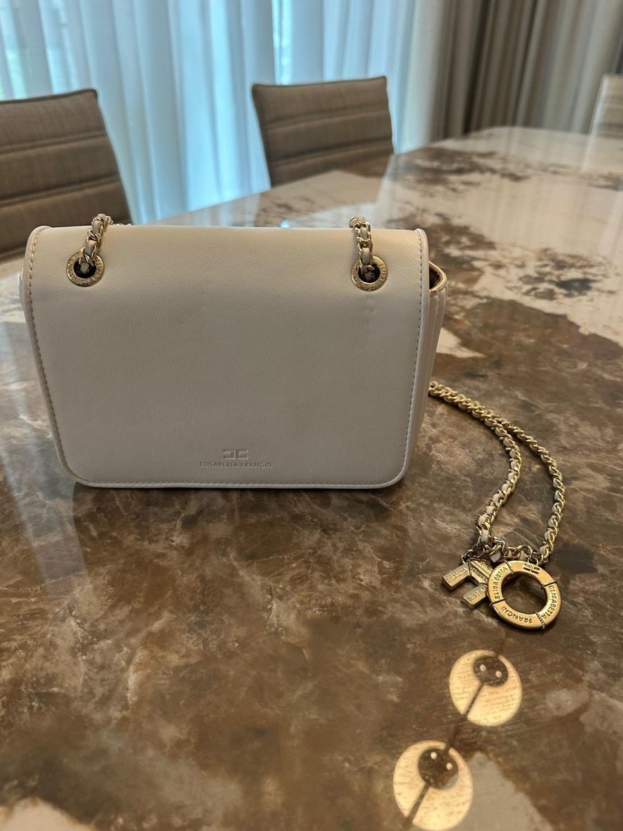 Borse da donna: Elisabetta Franchi handbag white good condition – Usato da Rüschlikon venduto da bec_h6pp