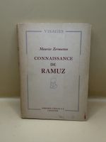Maurice Zermatten Connaissance de Ramuz 1947 Numéroté