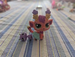 LPS magisches Wesen mit Glitzer 
