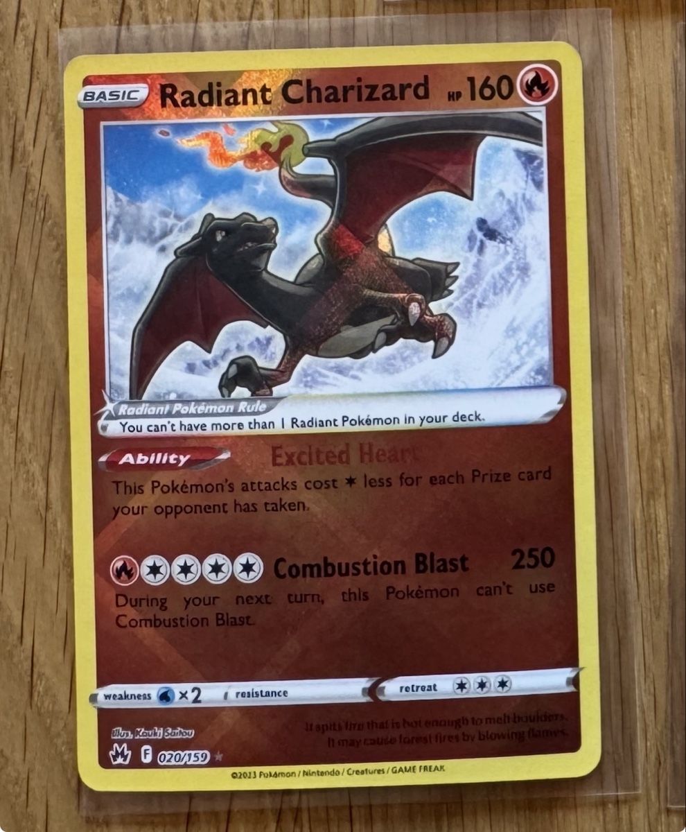 Pokémon Carte collezionabili: Pokemon Mega Charizard CGC 8 & Radiant Trio – Usato da Zeiningen venduto da flo_8cxw 5